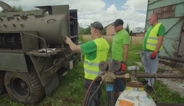 Złomowisko PL: Zbychu pierwszy palnikowy